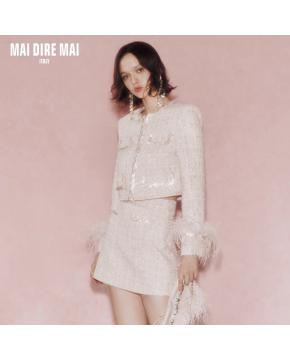 短外套+半身裙两件套女春装新款洋气时尚套装